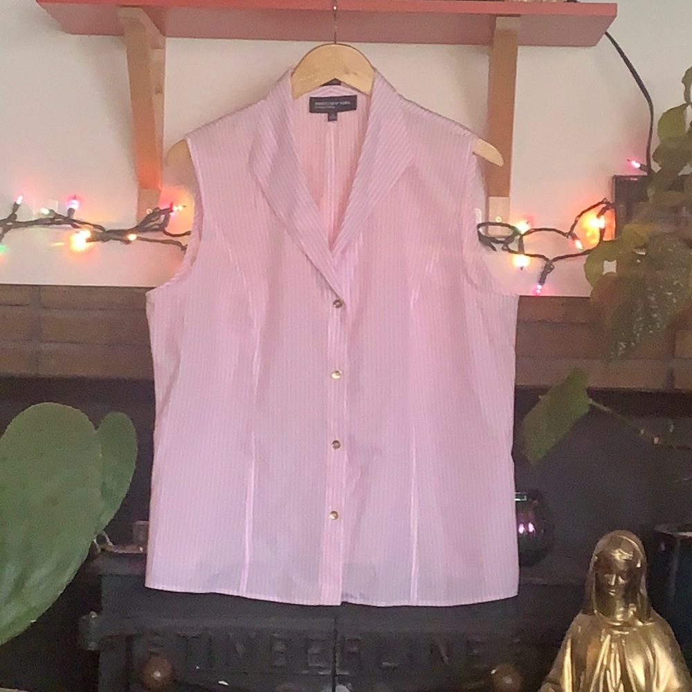 Vintage Jones NY collection sleeveless shit